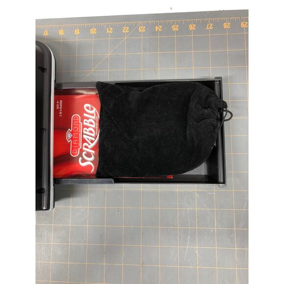 Scrabble Diamond Anniversary Edition Foldable Turntable Game Board Complete - Picture 6 of 7